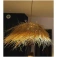 Suspension in fiber of palms, Suspension demi-boule palm, Woven Rattan Lampshade Morocco Wicker lampshade Straw chandelier