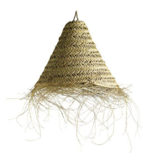 Raffia wall light, Moroccan handmade wall scones, suspension rattan wicker luminary, boho craftThe unique design of retro chandeliers lighting