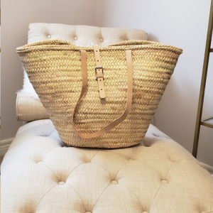 Round Handbag simplicity is its power all-purpose basket, which is simple, useful, and eco-friendly in design Size XL 100%hand weaved